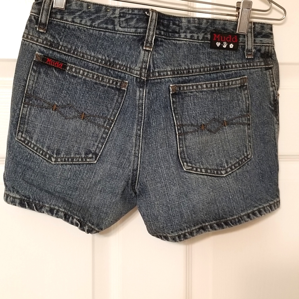 Mini Blue Jean Shorts